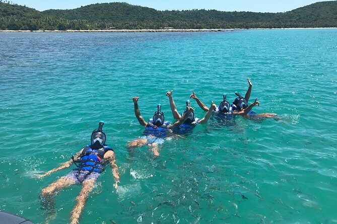 Snorkeling & Island Hopping - Entering Koh Tan on a Private Luxury Speedboat